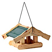 Dobar Vogelfutterhaus Arsuk (39 x 30 x 22 cm, Natur/ Grün, Holz) | BAUHAUS