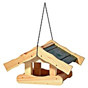 Dobar Vogelfutterhaus Arsuk (39 x 30 x 22 cm, Natur/ Grün, Holz) | BAUHAUS