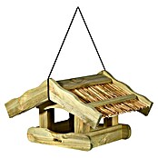 Dobar Vogelfutterhaus Saksun (39 x 30 x 22 cm, Natur, Holz) | BAUHAUS