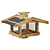 Dobar Vogelfutterhaus Fuego (47 x 45 x 32 cm, Braun, Holz) | BAUHAUS