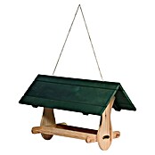 Dobar Vogelfutterhaus Nuuk (48 x 24 x 29 cm, Natur/ Grün, Holz) | BAUHAUS