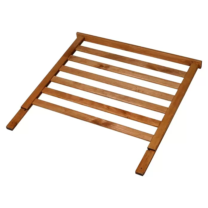 Dobar Rankhilfe - 5 x 78 cm, Holz, Braun - Brauner Lattenrost aus Holz.