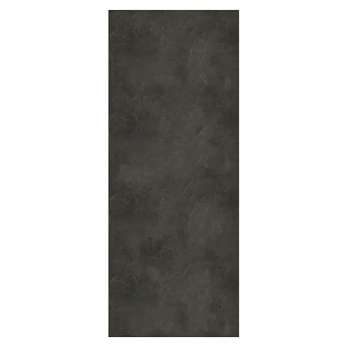 SanDesign Alu-Verbundplatte - 100 x 250 cm, Schiefer - Dunkelgraue Schieferplatte mit unregelmäßiger Textur für stilvolle Wand- und Bodenbeläge, die jedem Raum eine natürliche Eleganz verleiht.