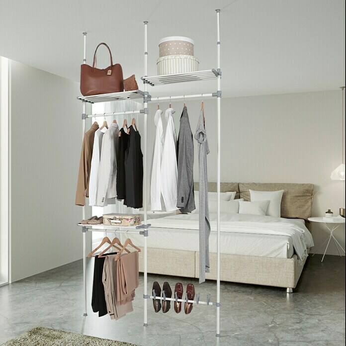 MULIG Barra para ropa, blanco - IKEA