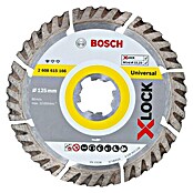 Bosch Professional X-Lock Disco de corte de diamante X-Lock Standard (125 mm, Apto para: Hormigón)