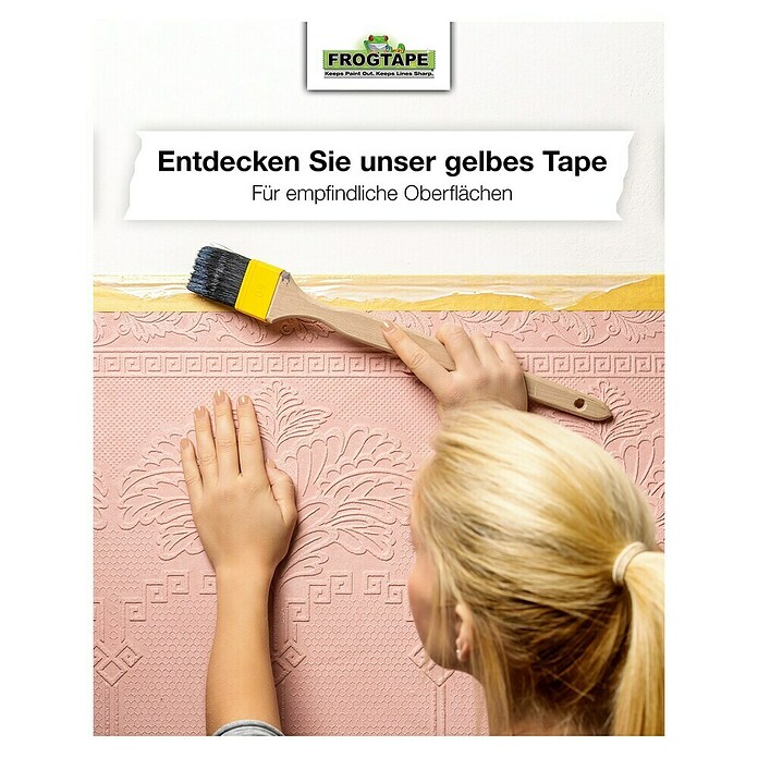 Frogtape Kreativklebeband Multi-Surface (41,1 m x 24 mm, Grün)