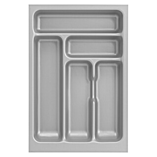 Optifit Bestekbak (47,3 x 31,8 x 5 cm, Zilvergrijs)