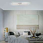 Just Light Led-plafondlamp Iven (l x b x h: 924 x 220 x 70 mm, RVS) | BAUHAUS