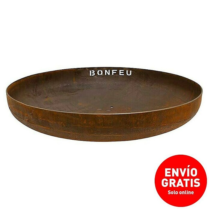Bonfeu Brasero Bonbowl (Diámetro: 80 cm, Acero Corten) | BAUHAUS