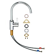 Grohe Eurosmart Cosmopolitan Spültischarmatur 2 (Chrom, Glänzend, Hoher Auslauf)