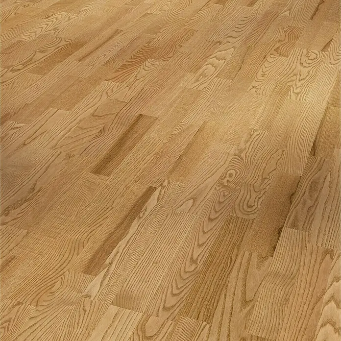 Parador Parkettmuster Classic 3060 Living Esche Amarone braun - 200 x 185 x 13 mm, Schiffsboden - Helles Eichenparkett mit natürlicher Holzmaserung, ideal für ein warmes und einladendes Raumambiente.