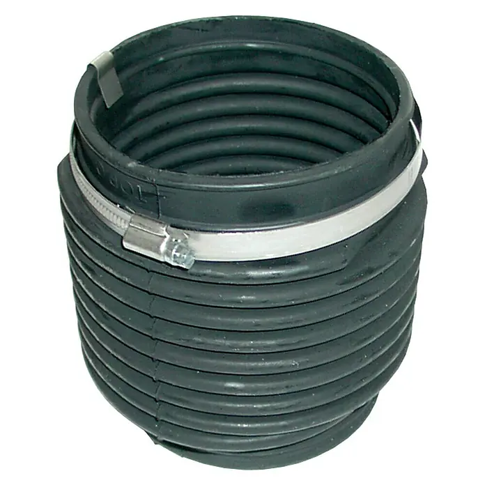 CEF Gummibalg - Ø x H: 113 x 150 mm, Passend für: MerCruiser Motoren 500509 K - Schwarzer Faltenbalg mit einer Metallschelle befestigt. Optimal für flexible Verbindungen und Schutz vor äußeren Einflüssen.