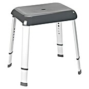 Wenko Secura Premium Stolica za kupaonicu Secura Premium  (Podešavanje po visini: 42 cm - 52 cm, Opteretivost: 130 kg, Antracit) | BAUHAUS