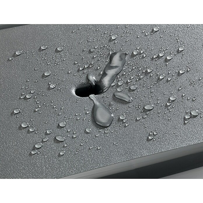 Wenko Secura Premium Stolica za kupaonicu Secura Premium  (Podešavanje po visini: 42 cm - 52 cm, Opteretivost: 130 kg, Antracit) | BAUHAUS