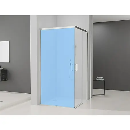 Camargue  Mampara de ducha esquinera Aqua angular 1 lado