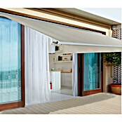 Toldo de brazos articulados Living (Blanco, Ancho: 3 m, Caída: 2 m) | BAUHAUS