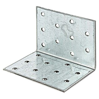 Stabilit Escuadra con placa perforada (L x An x Al: 60 x 60 x 80 mm)