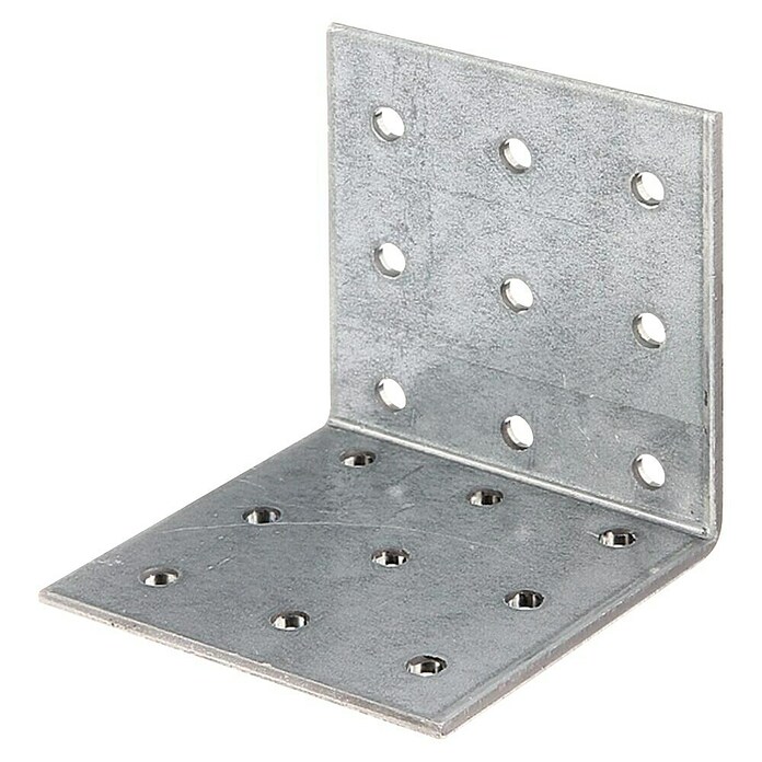Alberts Escuadra con placa perforada (L x An x Al: 60 x 60 x 60 mm) | BAUHAUS