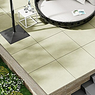 Marazzi Terrassenfliese Esterno 20T Material (80 x 80 x 2 cm, Beige, Matt)