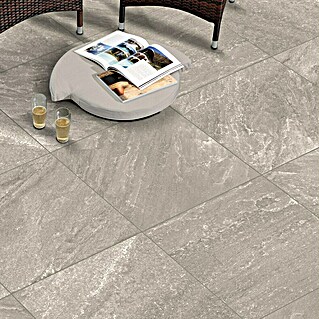 Terrassenfliese Cera 2.0 (80 x 80 x 2 cm, Quarz Grigio, Matt)