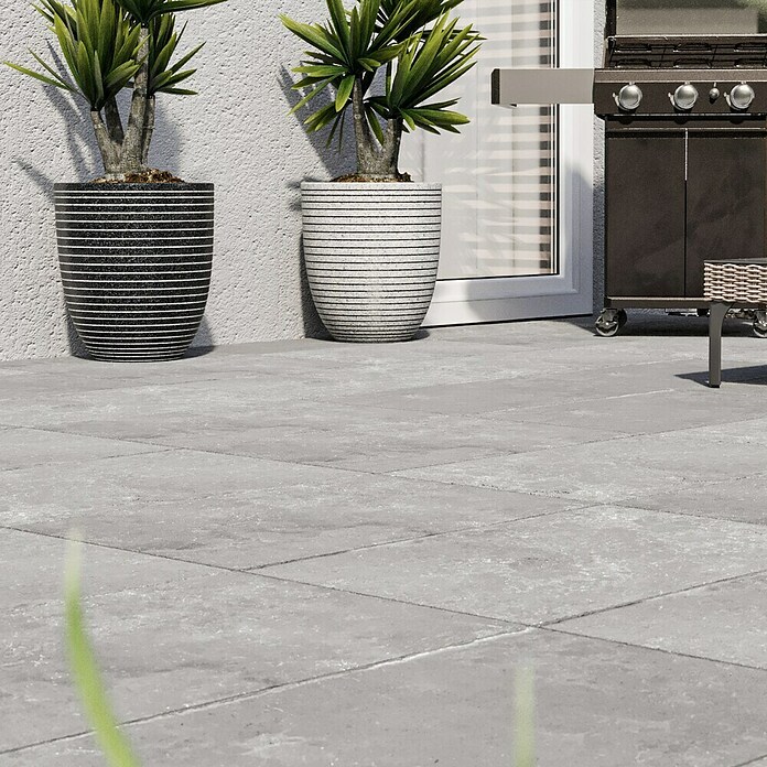 Terrassenfliese Cera 2.0 (40,8 x 60,1 x 2 cm, Antiquus Gris, Matt) | BAUHAUS