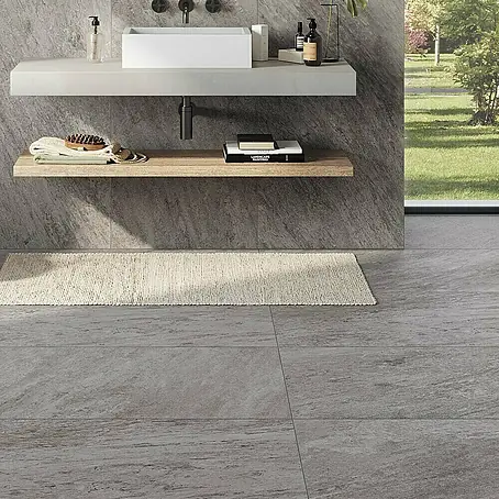 Atlas Concorde Solution Regent Feinsteinzeugfliese Silver