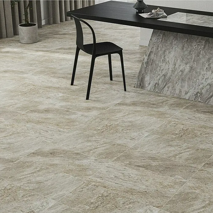 Atlas Concorde Solution Regent Feinsteinzeugfliese Ivory - 60 x 120 cm, Beige/Braun, Matt - Elegante Bodenfliesen mit dezentem Muster, die dem Raum eine stilvolle Note verleihen. Das harmonische Design passt perfekt zu modernem Interieur.