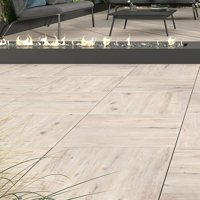 Terrassenfliese Garden Lightbrown 2.0 (59,7 x 59,7 x 2 cm, Hellbraun, Matt) | BAUHAUS