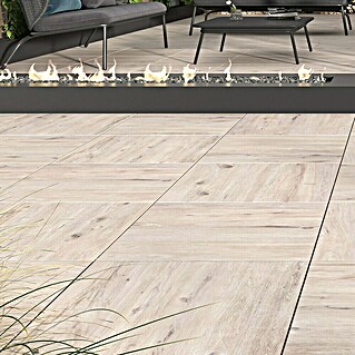 Terrassenfliese Garden Lightbrown 2.0 (59,7 x 59,7 x 2 cm, Hellbraun, Matt)