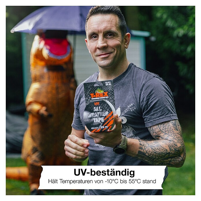 T-Rex Reparaturklebeband All Weather Tape (25 m x 48 mm) | BAUHAUS