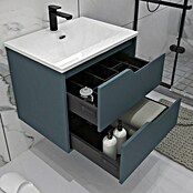 Disbain Conjunto de mueble de baño Casiopea (Ancho: 60 cm, Azul Manhattan, Mate) | BAUHAUS