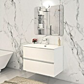 Disbain Conjunto de mueble de baño Vega (Ancho: 80 cm, Blanco, 3 pzs.) | BAUHAUS