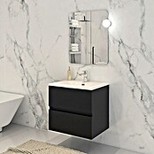 Disbain Conjunto de mueble de baño Vega (Ancho: 60 cm, Negro, 3 pzs.) | BAUHAUS