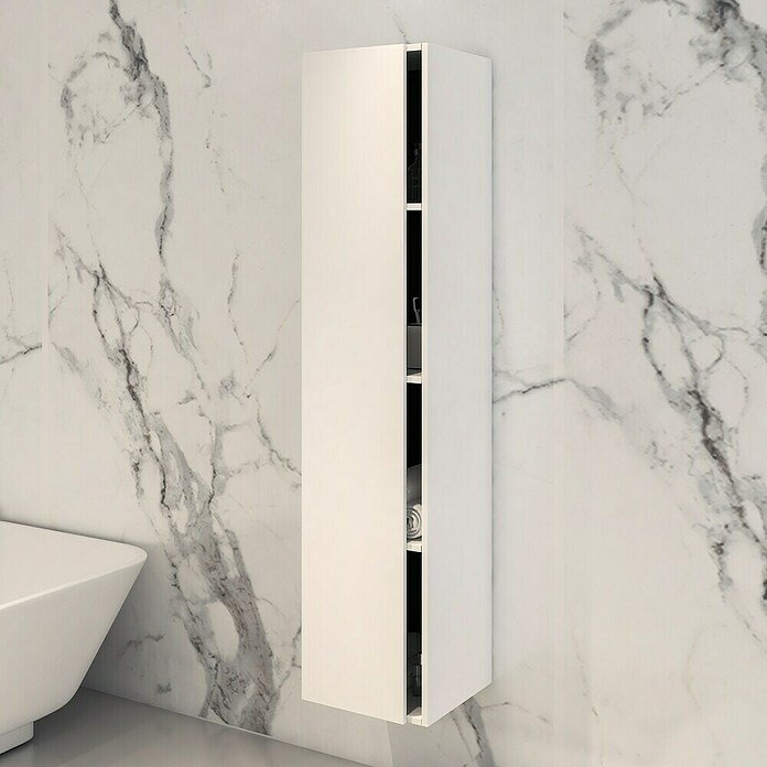 Disbain Armario alto Vega (L x An x Al: 35 x 35 x 160 cm, Blanco) | BAUHAUS