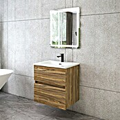 Disbain Conjunto de mueble de baño Kuntur (60 cm, Palisandro, 3 pzs.) | BAUHAUS