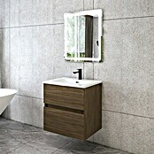 Disbain Conjunto de mueble de baño Kuntur (Ancho: 60 cm, Nogal italiano, 3 pzs.) | BAUHAUS