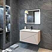 Disbain Conjunto de mueble de baño Lira (Ancho: 80 cm, Maquillaje, 3 pzs.) | BAUHAUS
