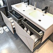 Disbain Conjunto de mueble de baño Lira (Ancho: 120 cm, Maquillaje, Mate, 2 pzs.) | BAUHAUS