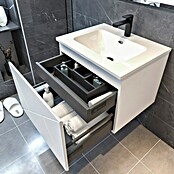 Disbain Conjunto de mueble de baño Lira (Ancho: 60 cm, Blanco, 3 pzs.) | BAUHAUS