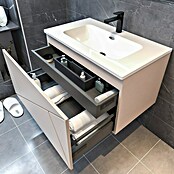 Disbain Conjunto de mueble de baño Lira (Ancho: 80 cm, Maquillaje, 3 pzs.) | BAUHAUS