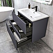 Disbain Conjunto de mueble de baño Kuntur (80 cm, Azul noche) | BAUHAUS
