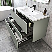 Disbain Conjunto de mueble de baño Kuntur (100 cm, Verde té) | BAUHAUS