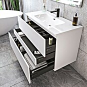 Disbain Conjunto de mueble de baño Kuntur (Ancho: 100 cm, Blanco, Mate) | BAUHAUS