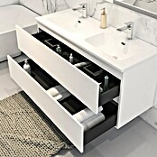 Disbain Conjunto de mueble de baño Vega (Ancho: 120 cm, Blanco, 3 pzs.) | BAUHAUS