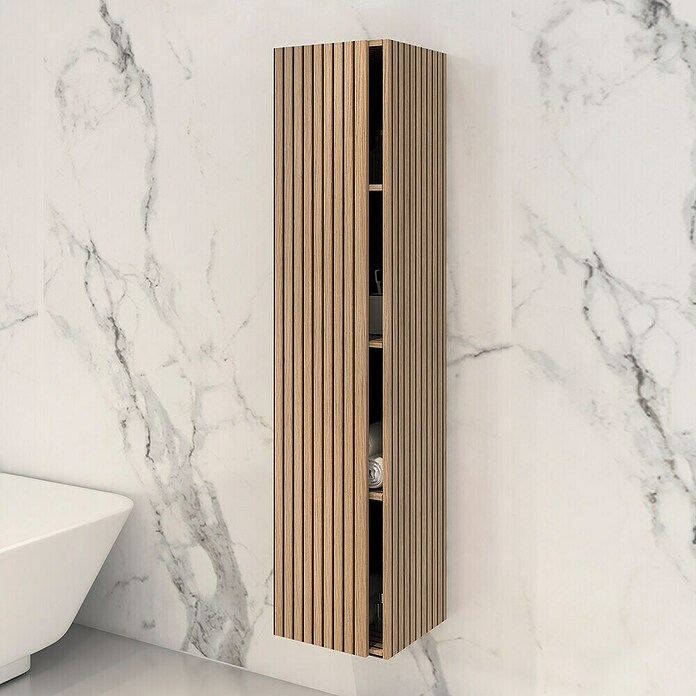 Disbain Armario colgante Vega (L x An x Al: 35 x 35 x 160 cm, Acacia) | BAUHAUS