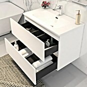 Disbain Conjunto de mueble de baño Vega (Ancho: 80 cm, Blanco, 3 pzs.) | BAUHAUS