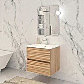Disbain Conjunto de mueble de baño Vega (Ancho: 60 cm, Bambú, 3 pzs.) | BAUHAUS