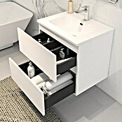 Disbain Conjunto de mueble de baño Vega (Ancho: 60 cm, Blanco, 3 pzs.) | BAUHAUS