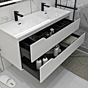 Disbain Conjunto de mueble de baño Casiopea (Ancho: 120 cm, Blanco, 3 pzs.) | BAUHAUS