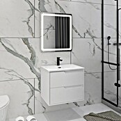 Disbain Conjunto de mueble de baño Casiopea (Ancho: 60 cm, Blanco, 3 pzs.) | BAUHAUS
